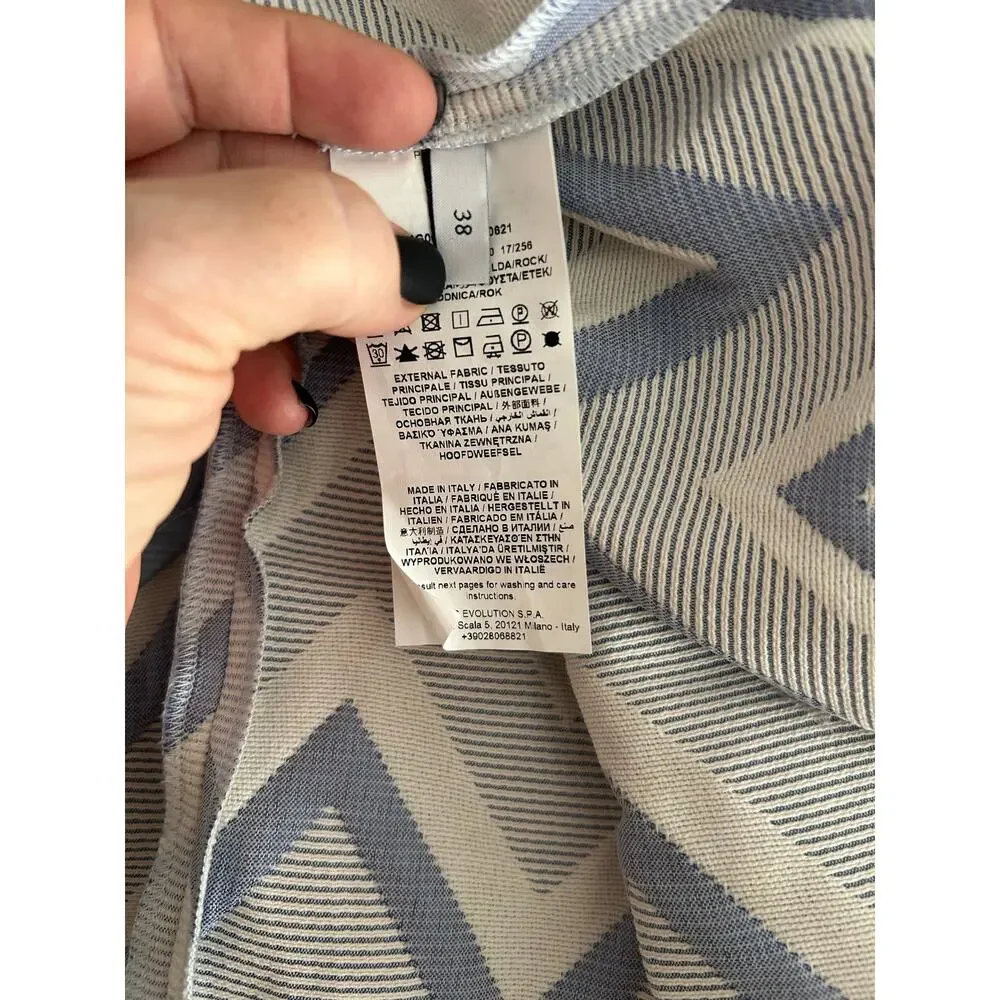 NWT Trussardi Jeans mini skirt with pockets IT size 38